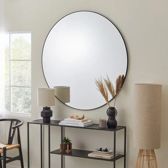 Apartment Round Frame Wall Mirror 1