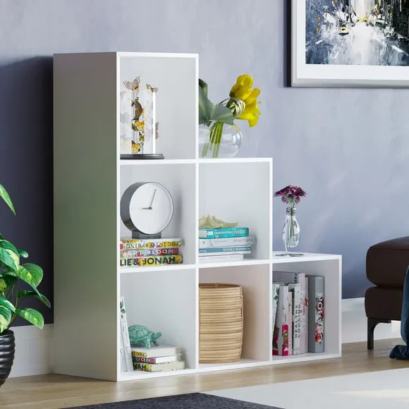 Vida Designs Durham 6 Cube Staircase Storage Unit 1