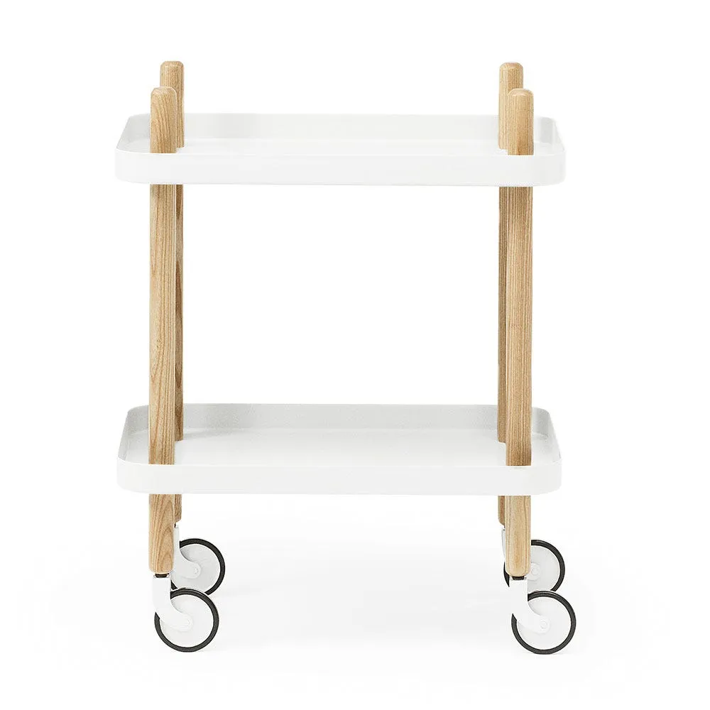 Normann Copenhagen Block Table White 3