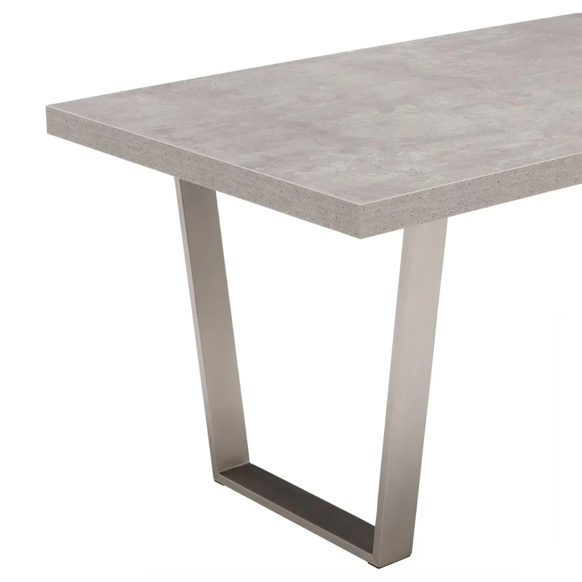 Halmstad Dining Table 135Cm, Grey Concrete Effect | W135cm | Barker & Stonehouse 5