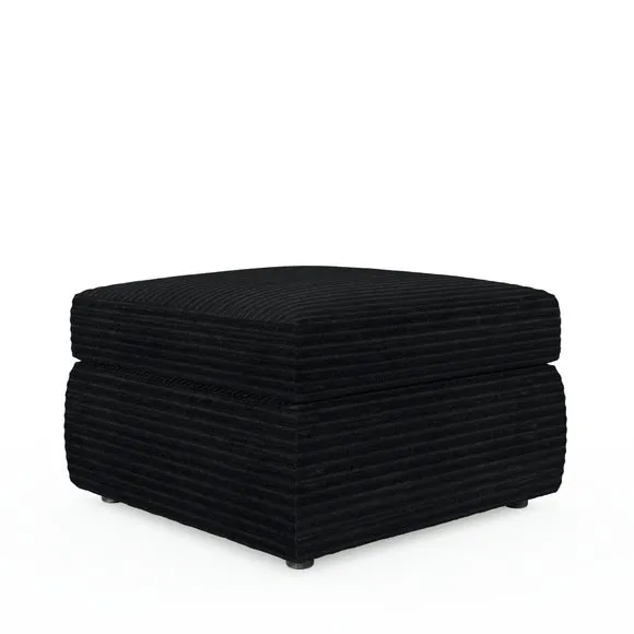 Blake Horizontal Jumbo Cord Footstool 5