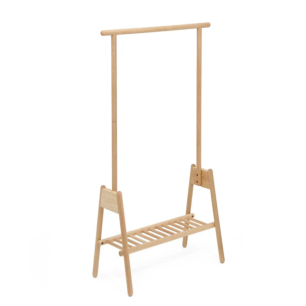 Wireworks Hang Ups Rail Natural Oak 2