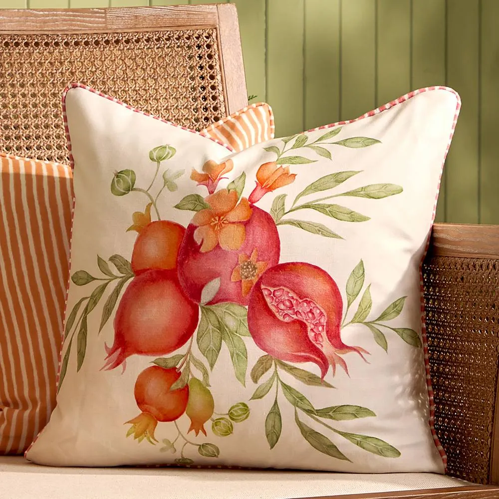 Voyage Maison Pomegranate Trellis Printed Square Outdoor Square Cushion