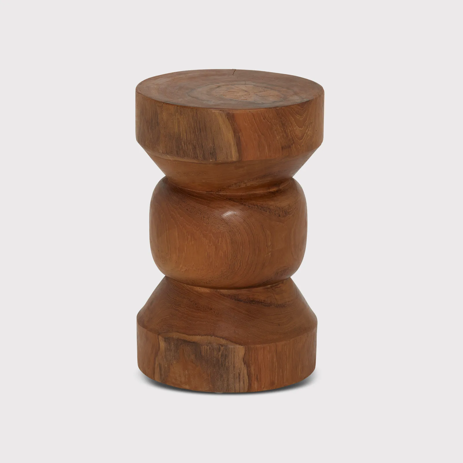 Elswyth Knight Stool, Brown | Barker & Stonehouse