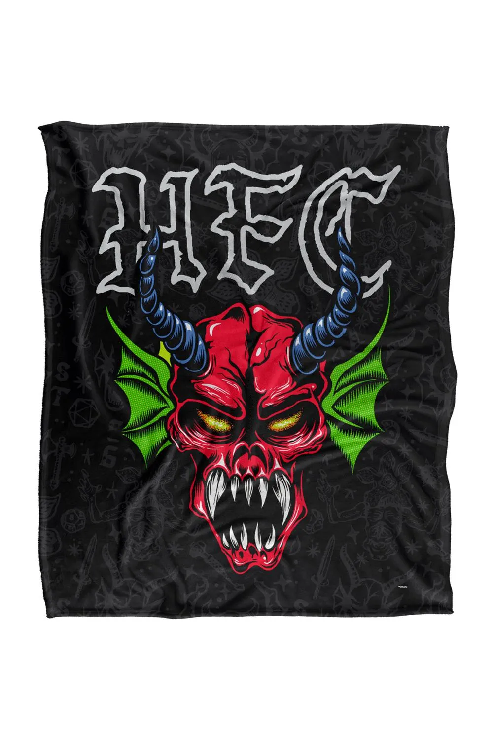 Stranger Things HFC Silky Touch Super Soft Throw Blanket 152 X 127 Cm
