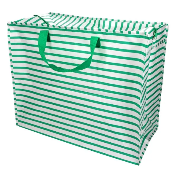 Green Striped Jumbo Bag 2