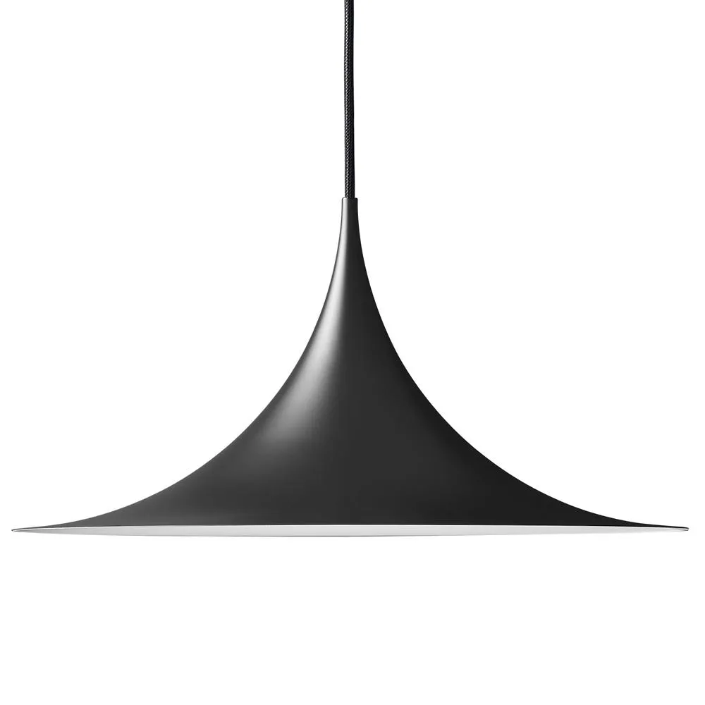 Gubi Semi Pendant Matt Black 47cm 2
