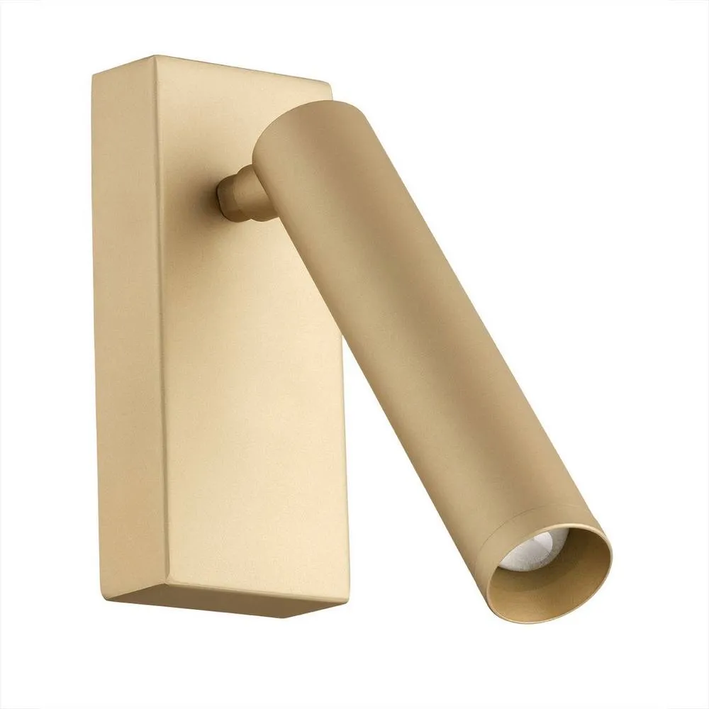 Netlighting Rio Reading Wall Light Gold 719lm 3000K 2