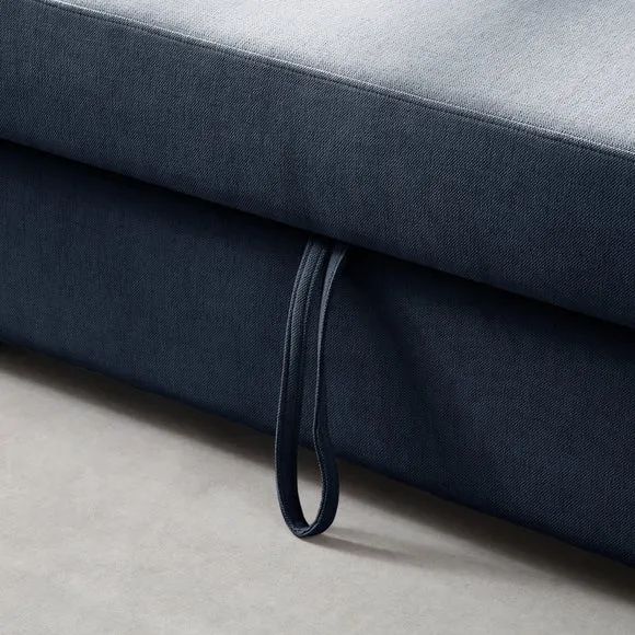 Miller Corner Double Sofa Bed, Chenille 6