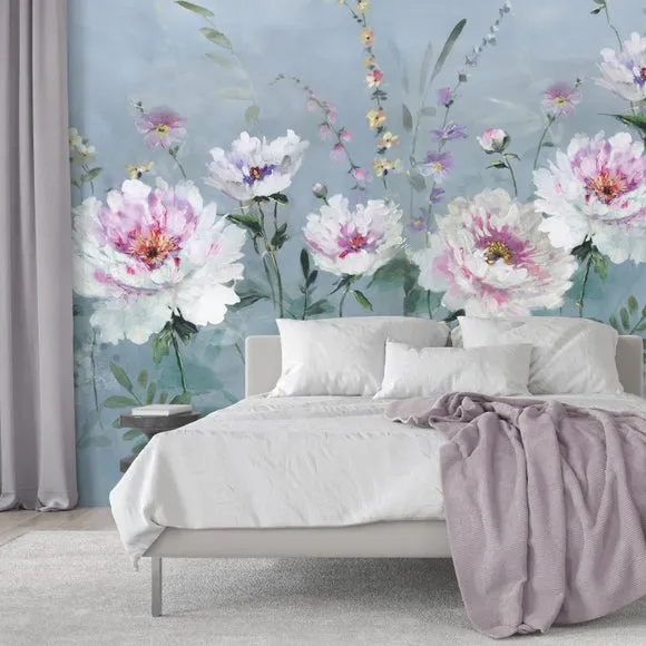 Elegant Floral Wall Mural 1