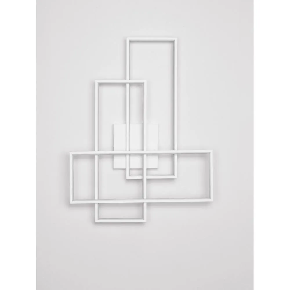 Netlighting Alis Wall Lamp Sandy White Triac Dimmable LED 48W 2400lm 3200K 5