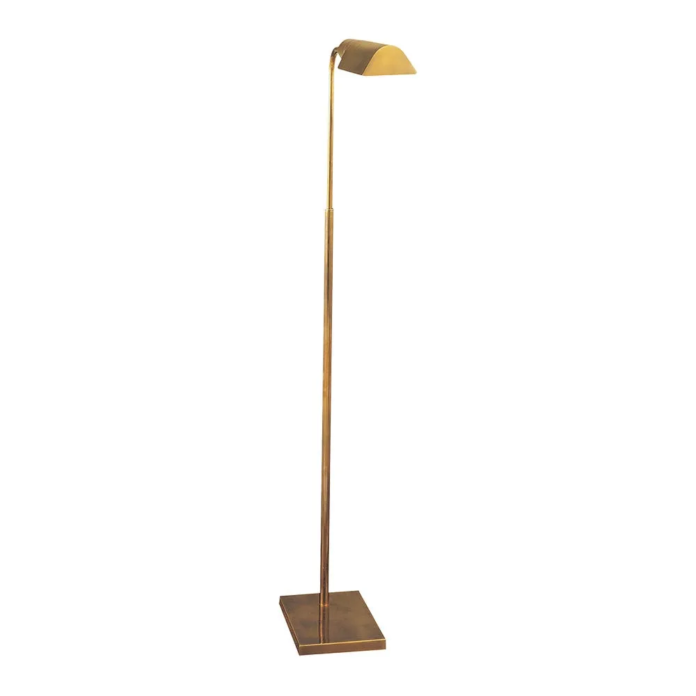 Visual Comfort Studio Adjustable Floor Lamp Hand-Rubbed Antique Brass 2