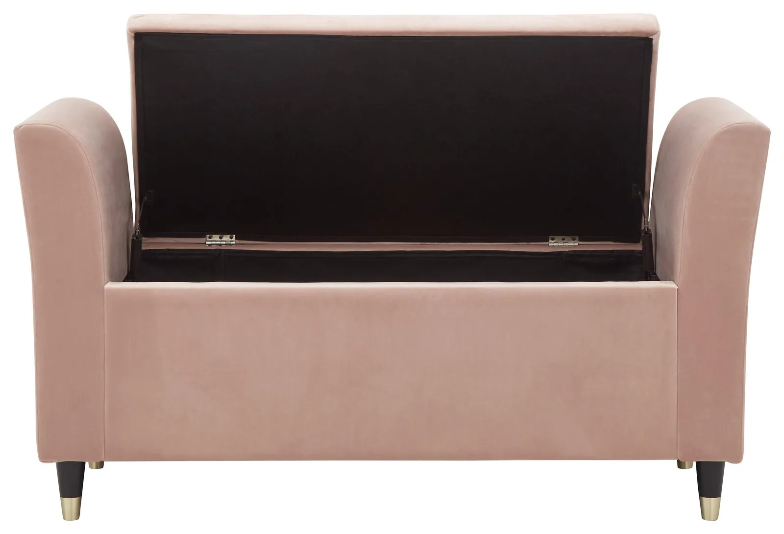 GFW Genoa Velvet Window Seat in Pink 5