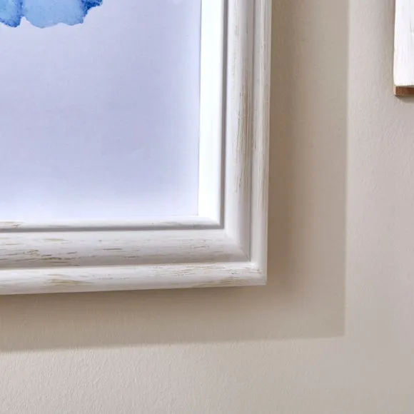 Churchgate Washed Wooden White Photo Frame 3