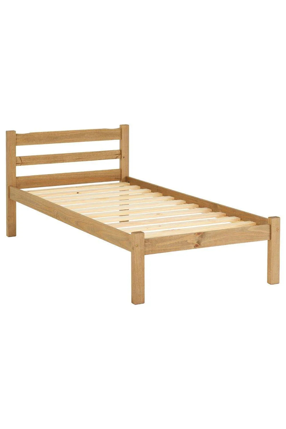 Seconique Panama 3' Single Bed in Natural 2