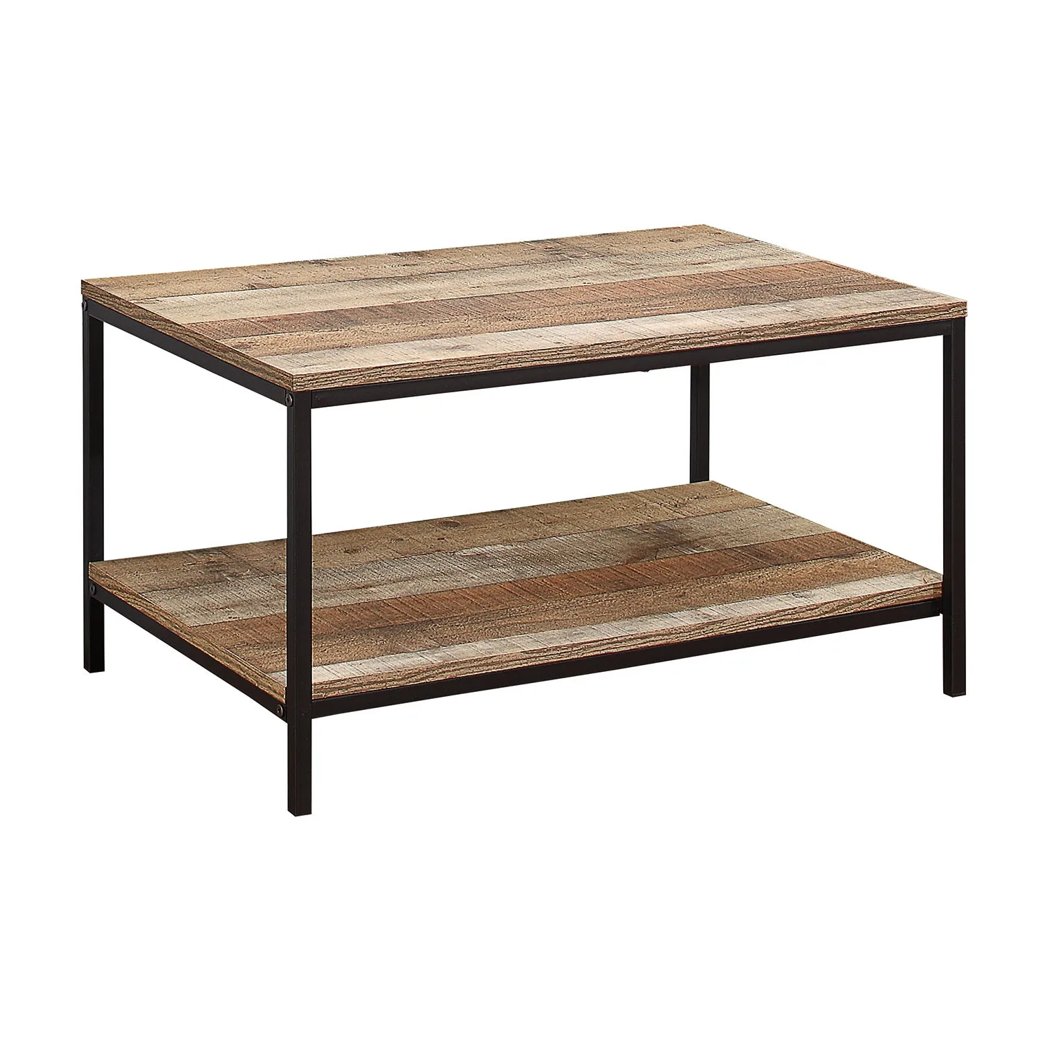 Urban Rustic Coffee Table - Natural Brown