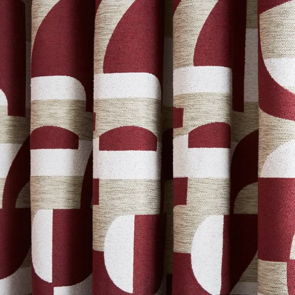 Sawyer Jacquard Eyelet Curtains 3