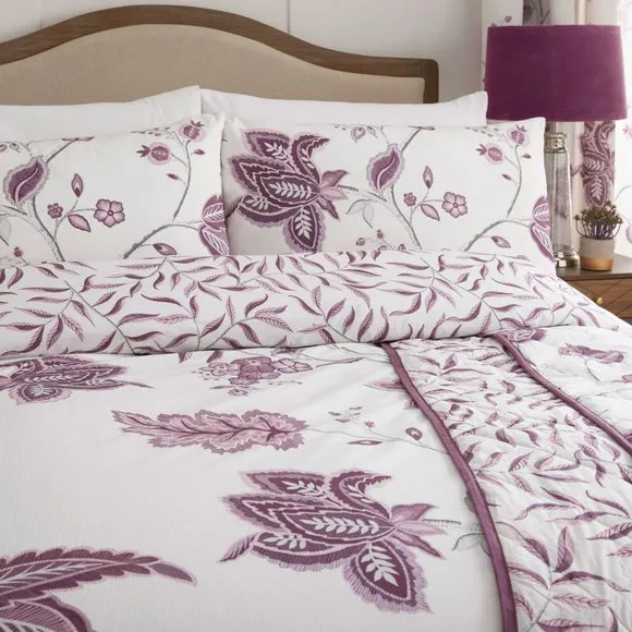 Dreams n Drapes Samira Reversible Duvet Cover and Pillowcase Set 6