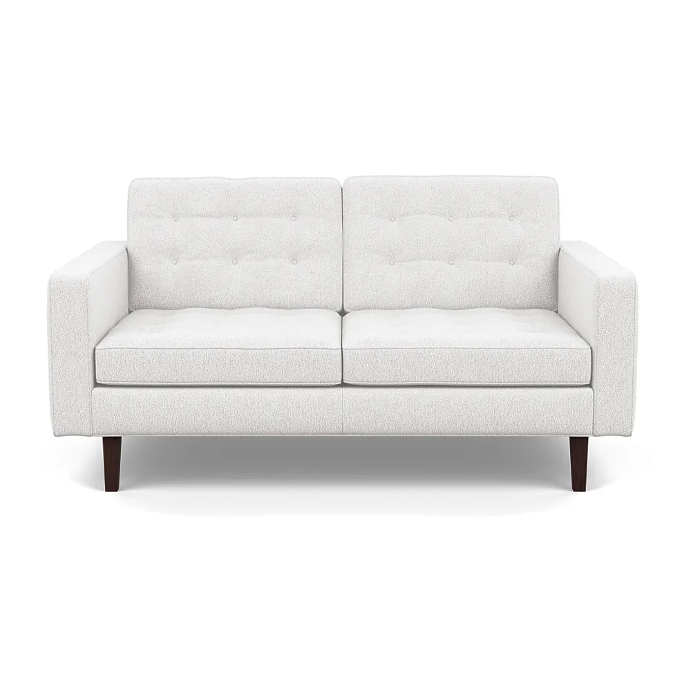 Heal's Hepburn 2 Seater Loop Boucle Polar Wenge 1