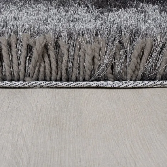 Jewel Shaggy Square Rug 4