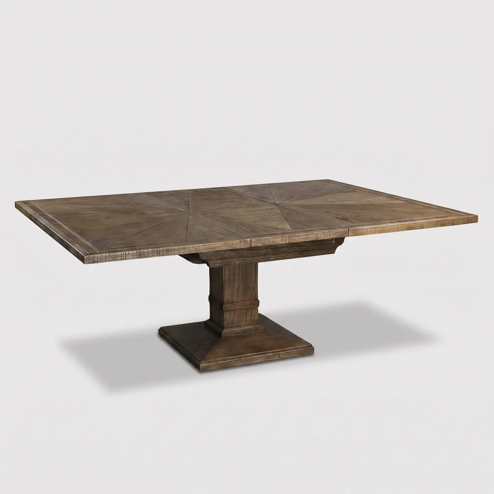 Senova Extending Dining Table, Brown Oak | Barker & Stonehouse