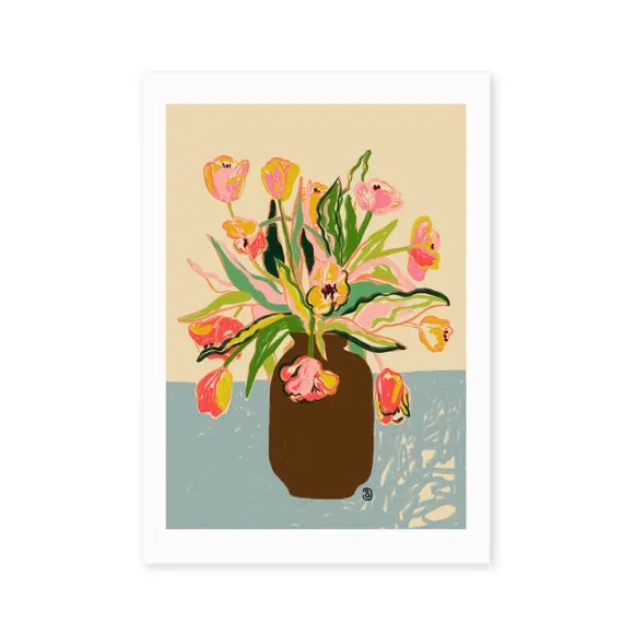 East End Prints Tulips Print 2