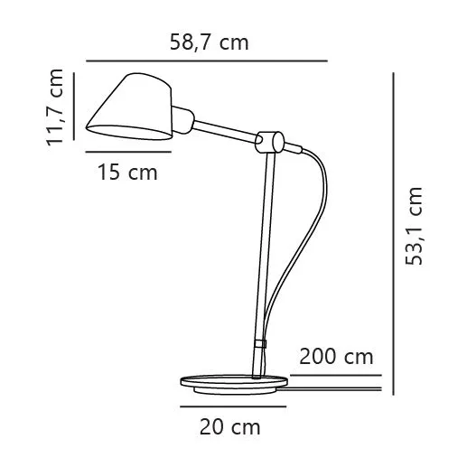 Nordlux Stay Long - Table lamp - Black, Black 5
