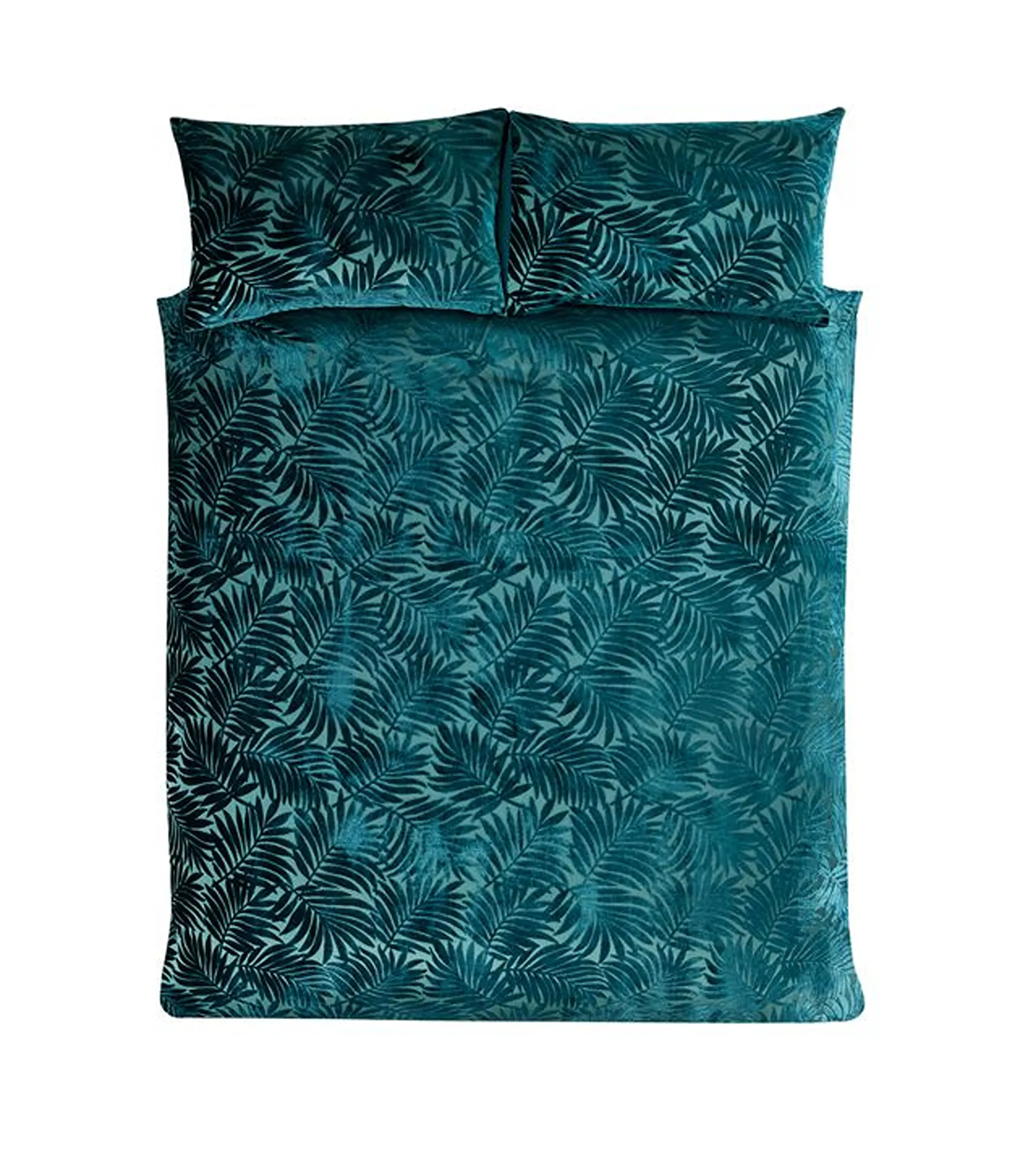 Rapport Home Paloma Floral Polycotton Duvet Cover Set with Pillowcase in Emerald 3