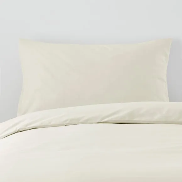 Non Iron Plain Dye Standard Pillowcase Pair