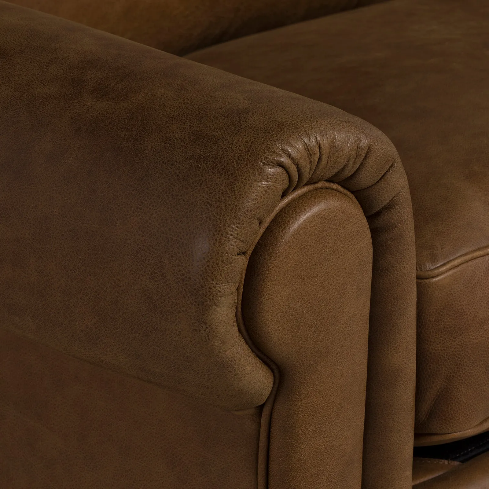 Bellagio 3 Seater Sofa-2 Cushions Leather | Barker & Stonehouse 5