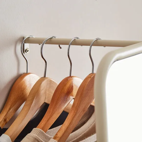 Clothes Rail with Mirror 2