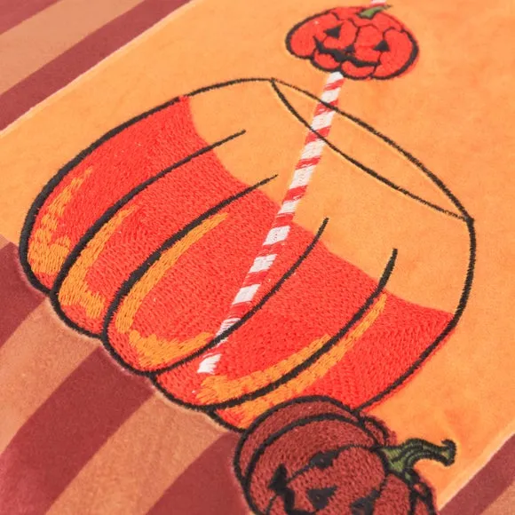 Furn. Pumpkin Spice Square Cushion 2