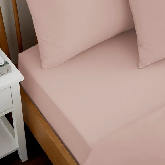 Pure Cotton Fitted Sheet 1