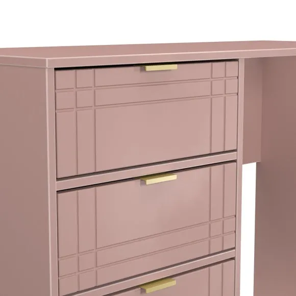 Darlton 4 Drawer Desk 5