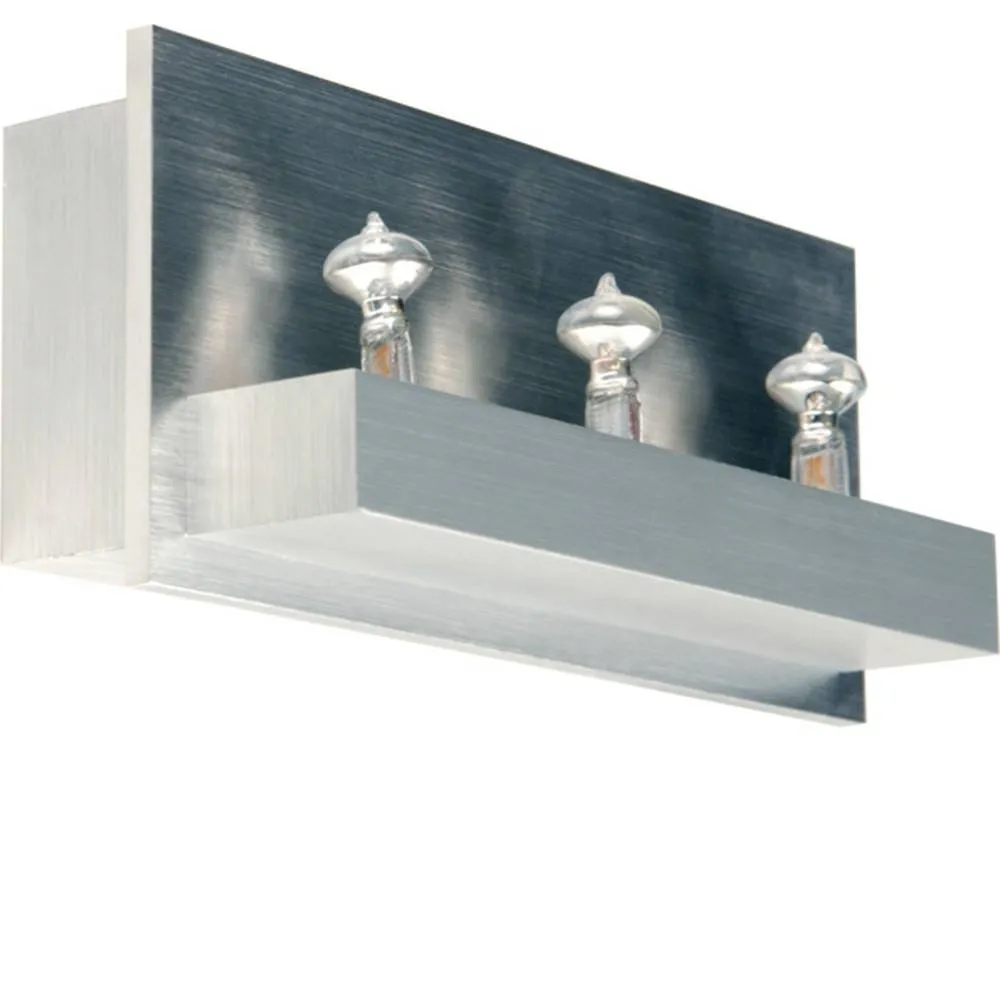 Netlighting Wall Uplight Aluminum in Grey