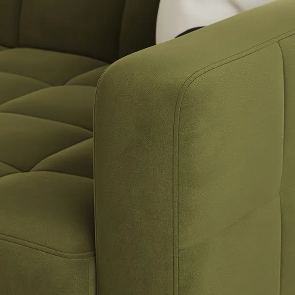 Harlow Velvet Storage Double Sofa Bed 6