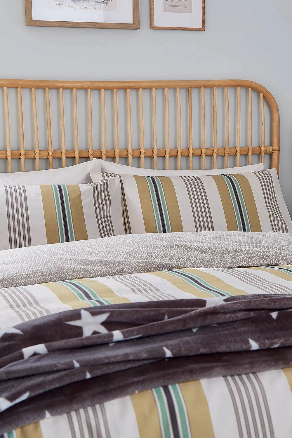 Helena Springfield 'Huntington Stripe' Cotton Duvet Cover Set 2