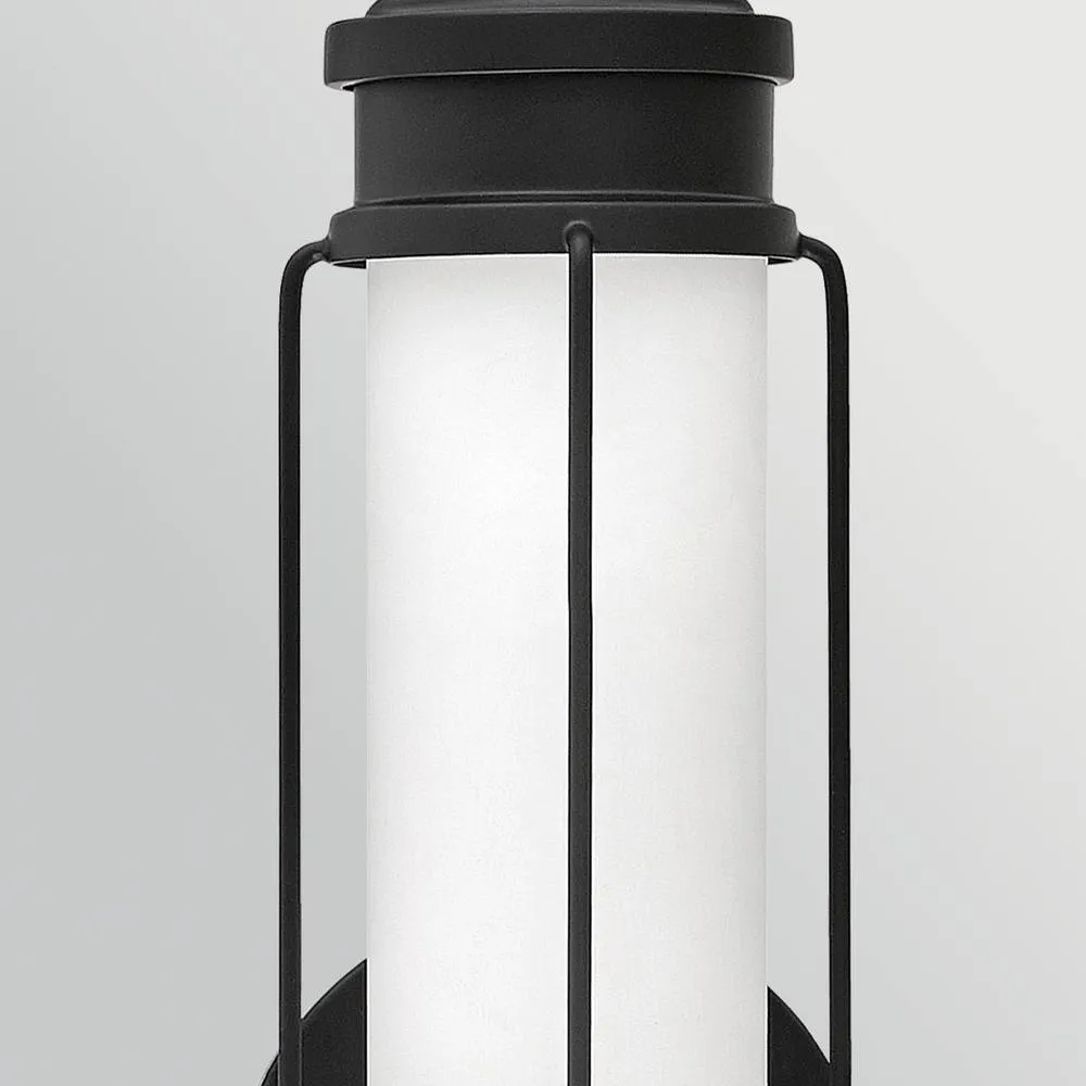 Netlighting Saylor Small Integrated LED Wall Light Matte Black 3000K IP44 5