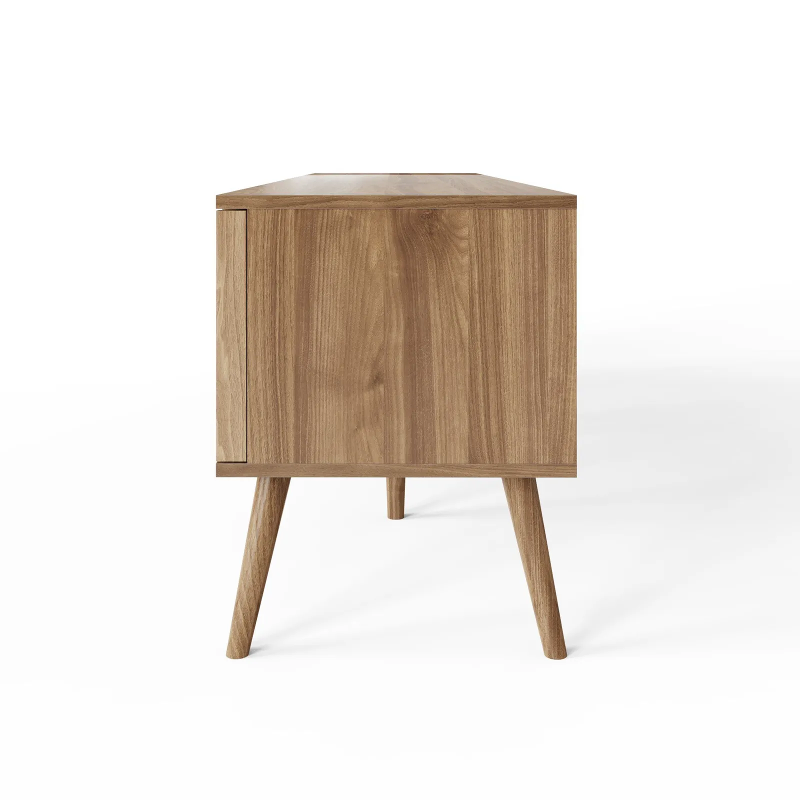 GFW Rowan TV Unit in Light Oak 5