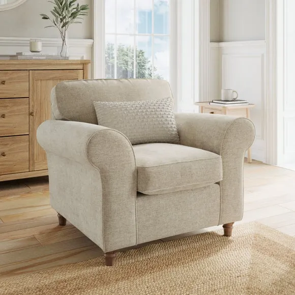 Flori Basket Weave Armchair