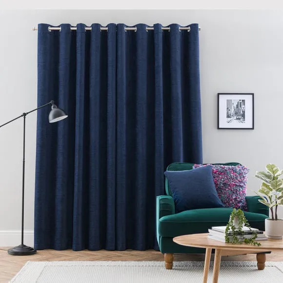 Genoa Chenille Blackout Eyelet Curtains 4
