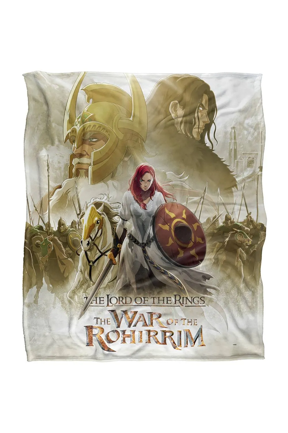 Lord of the Rings LOTR: War of The Rohirrim Blanket 152x127 cm Poster Soft Throw Blanket