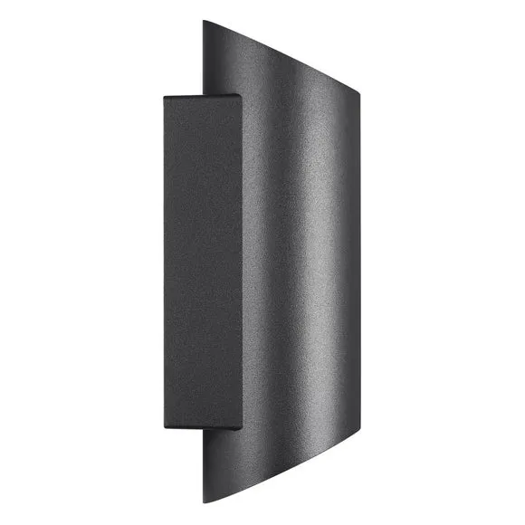 Nordlux Nico Round 22 - Wall light - Black, Black 4