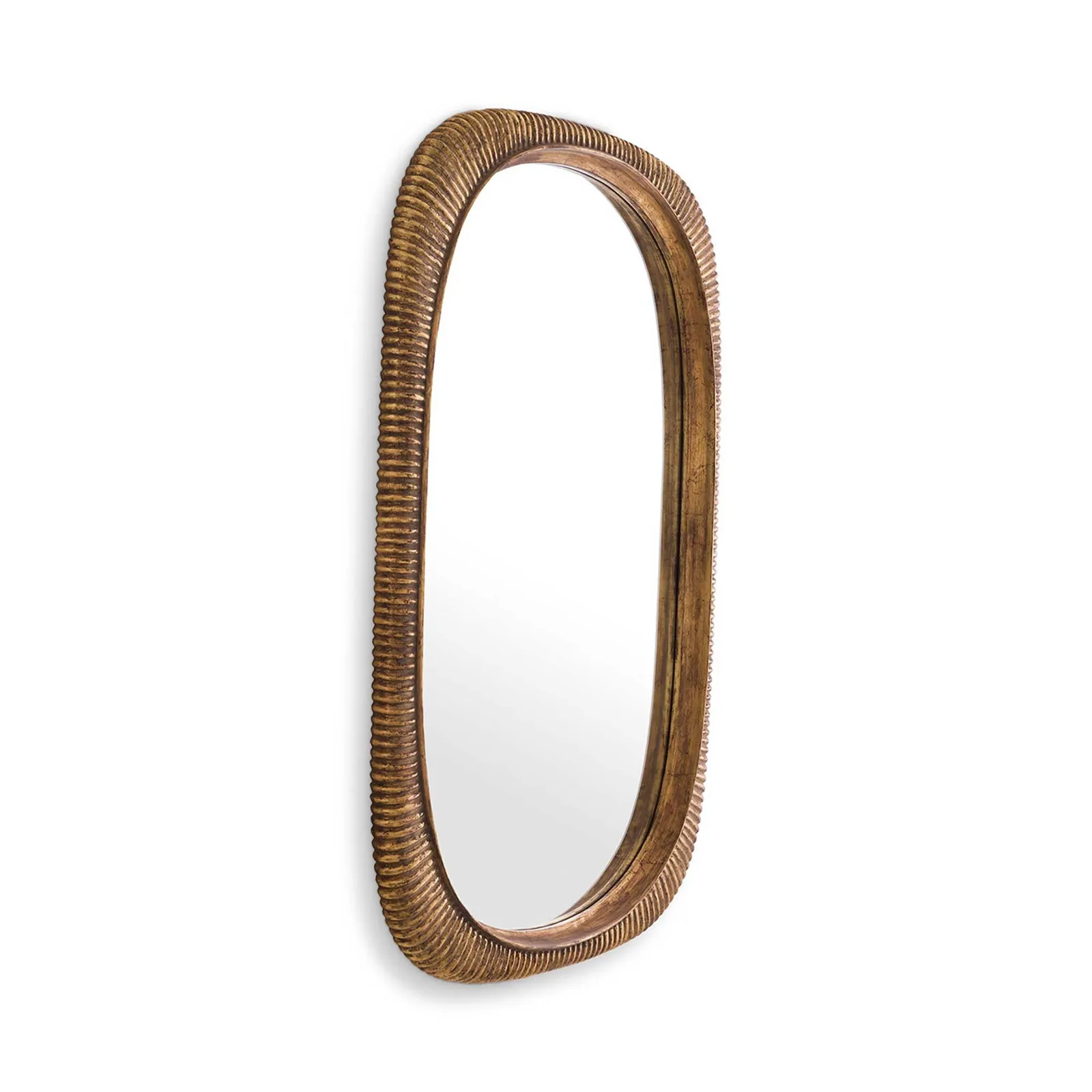 Eichholtz Casimir Mirror, Square, Mahogany Wood | Barker & Stonehouse 4