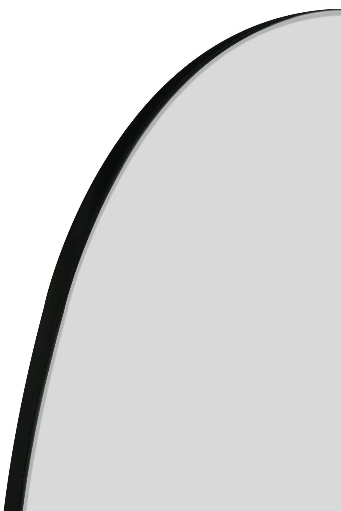 MirrorOutlet The Lapillus - Frameless Pebble Wall Mirror 47" X 32" (120CM X 80CM) in Silver 6