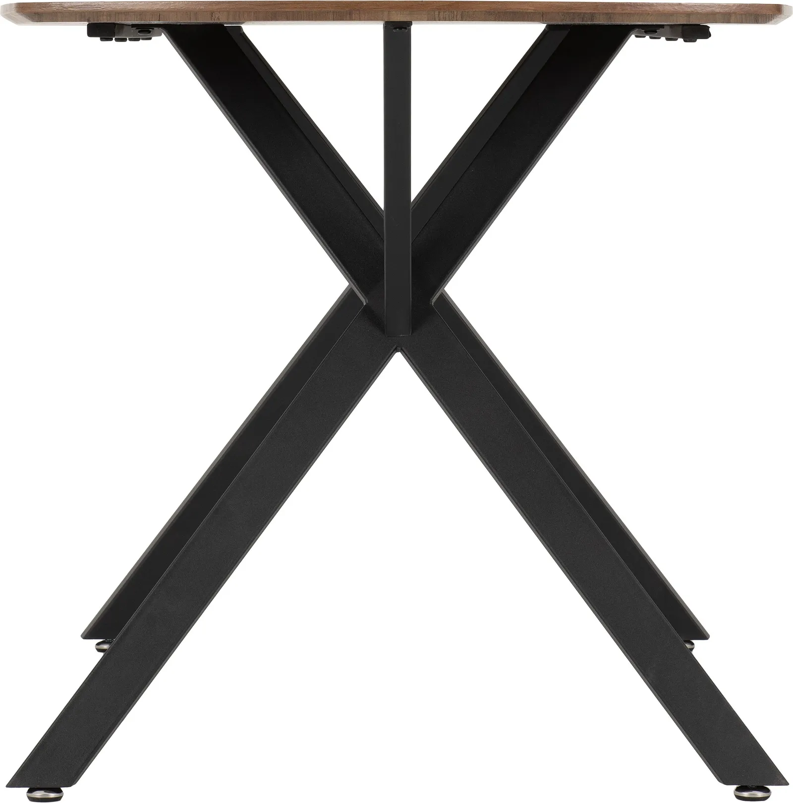 Seconique Athens Rectangular Medium Oak Dining Set with Avery Chairs in Grey 4