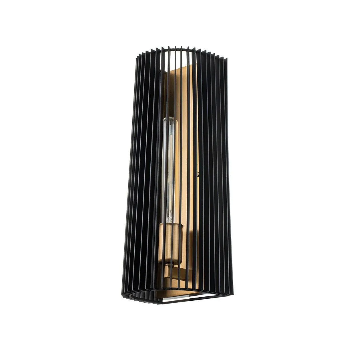 Netlighting Kichler Linara Wall Lamp Black & Natural Brass 5