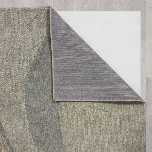 Wave Abstract Carved Rug 3