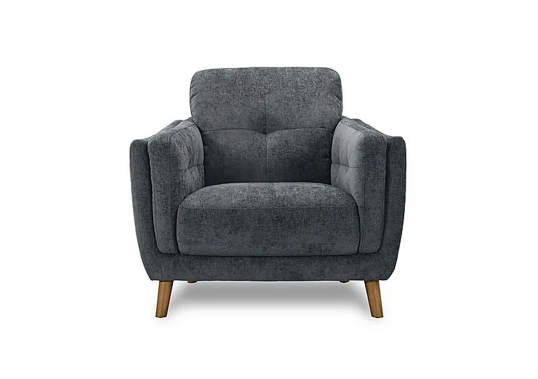 Soren Fabric Armchair - Stone - Sofas and Armchairs