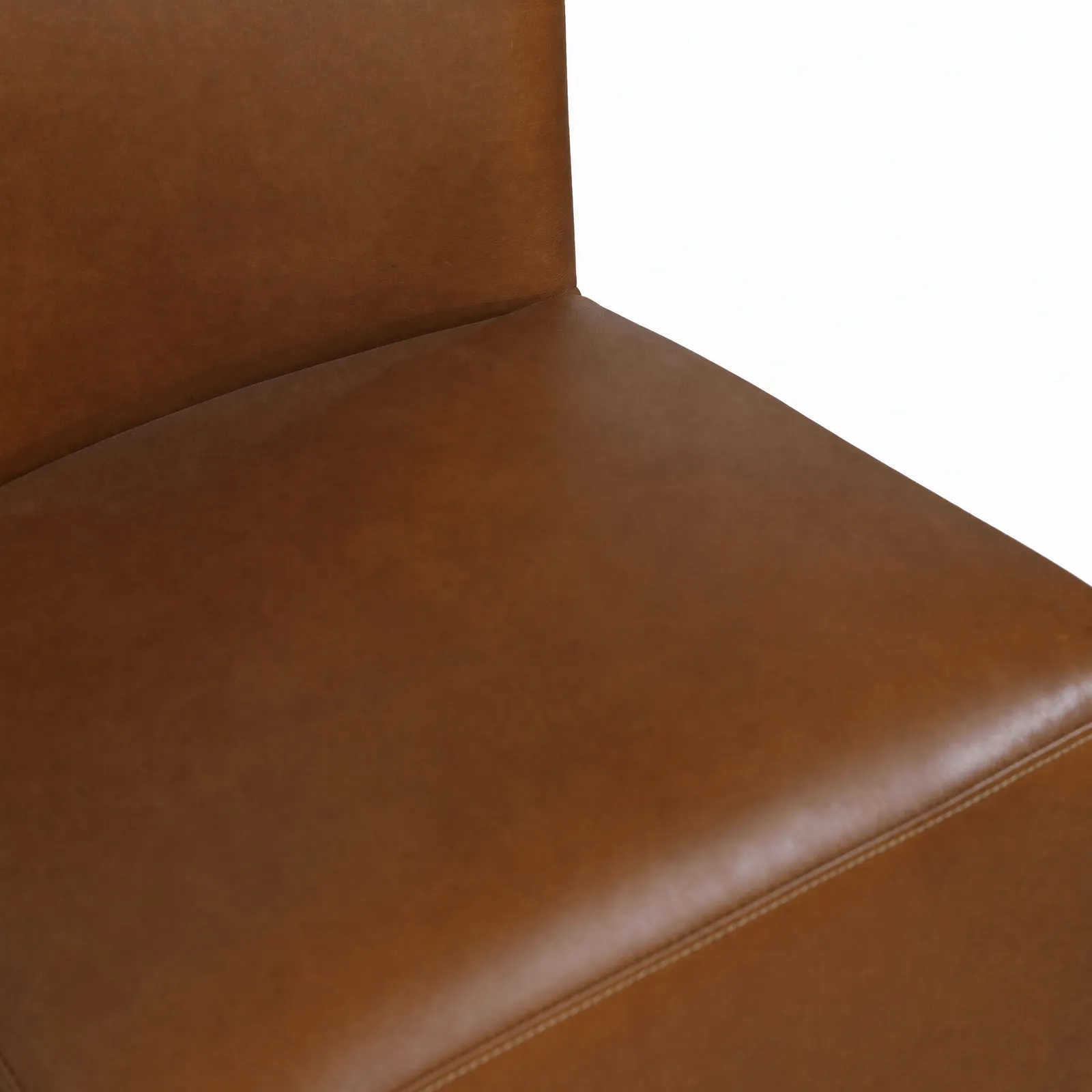 Combe Dining Chair, Brown Leather | Barker & Stonehouse 3